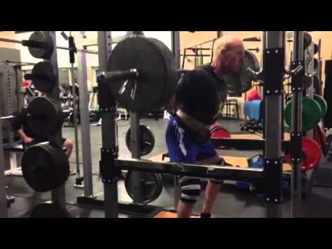 Low Bar Squat 315x3