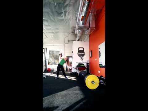 103lb Melody vs. 22kg press