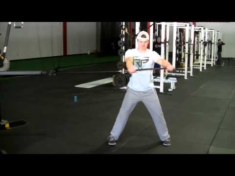 Wide Stance Anti-Rotation Chop