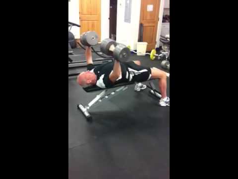 Dumbbell Bench 105&#039;s x6