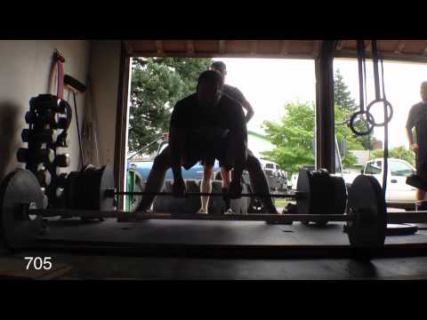 705 lb Conventional Deadlift - Raw Strength at Its Best #deadlift #rawstrength #powerlifting