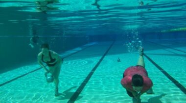 frogman workouts, hannah caldas, swimming workouts, swimming circuits