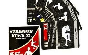 card deck workout, deck of cards workout, card workouts, strength stack