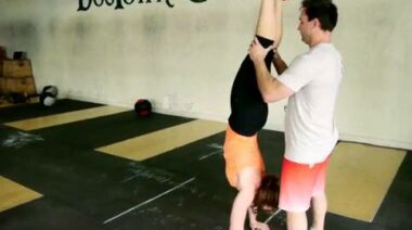 handstand, handstand walking, dusty hyland, gymnastics, virtuosity