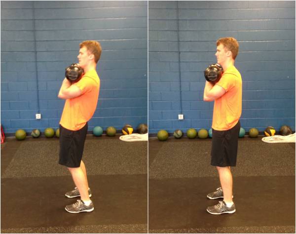 kettlebells, front squat, kettlebell front squat, double kettlebell front squat