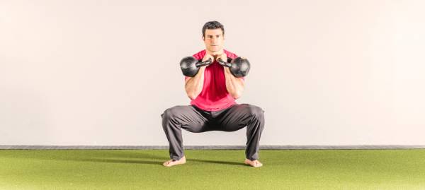 Kettlebell, swing, one hand, two hand, packed shoulder