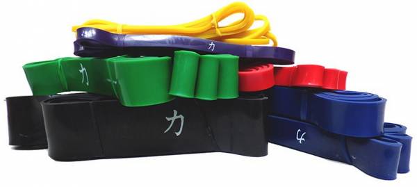 kit, equipment, chalk, bands, wrist wraps, gym bag, stash, resistance bands