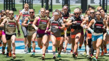 Women's Murph event.