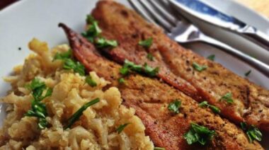 The mackerel, olive oil, spices, and cruciferous vegetables offer a great combo.