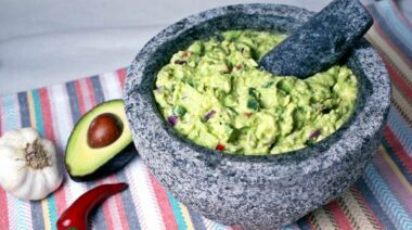 Rustic guacamole