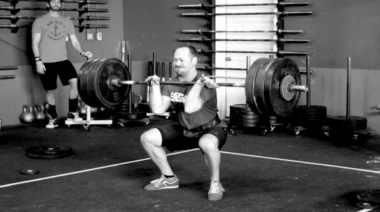 male front squat