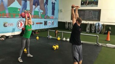 Kettlebell sport technique