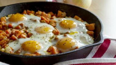 egg and yam bake