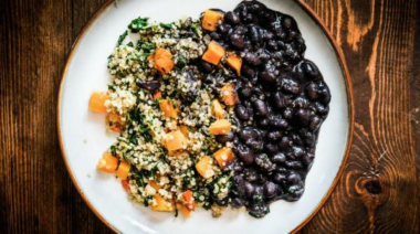 quinoa and black beans