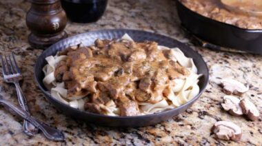 venison stroganoff