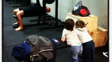 benchpressingwithkids