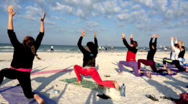 Beach Yoga