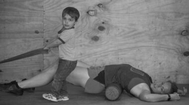 Beautiful photo of mother and child at local gym by Bev Childress