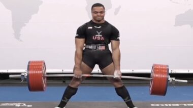 Chance Mitchell deadlift world record June 2022