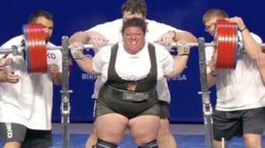 Bonica Brown squat 2022 World Games July