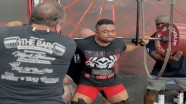 Chad Penson Squat 915 pounds July 2022