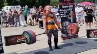 Rhianon Lovelace deadlift World Record July 2022