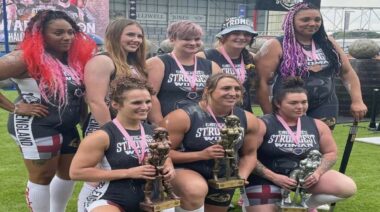 Lucy Underdown 2022 England's Strongest Woman winner August 2022