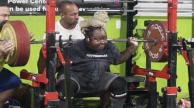 Sherine Marcelle 568-Pound Squat Double August 2022