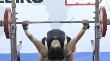 Agata Sitko Bench Press World Record September 2022