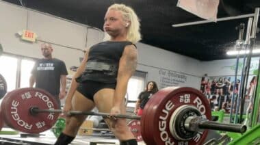 Heather Connor Deadlift Double PR