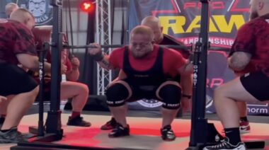 Joe Sullivan World Record Squat September 2022 USPA Raw Pro