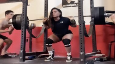 Kheycie Romero 516-Pound Squat Double PR