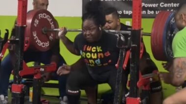 Sherine Marcelle PR Squat September 2022