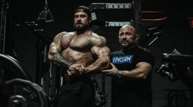 Chris Bumstead, Hany Rambod, October 2022