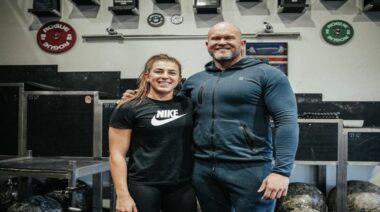 Gabriela Migala training at Thor's Power Gym