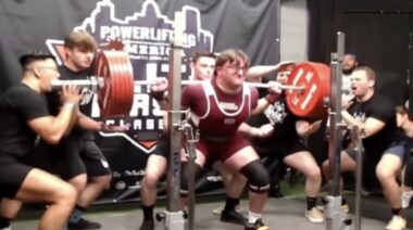 Sam Sikora Squat PR October 2022