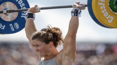 Tia-Clair Toomey jerk CrossFit Games 2022