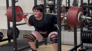 Zen McCollum Squat Double PR October 2022