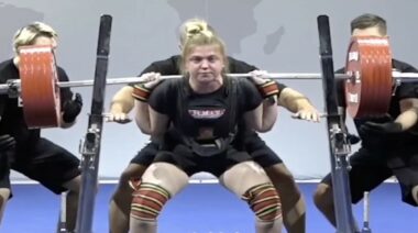 Daria Rusanenko World Record Equipped Squat IPF Equipped Worlds 2022