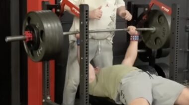 Morgan Nicholls 515-Pound Bench Press November 2022