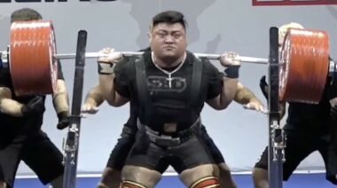 Sen Yang Equipped World Record Squat November 2022