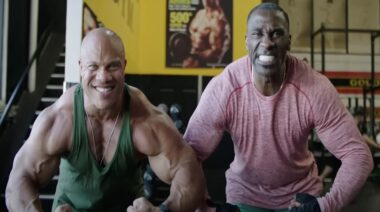 Phil Heath, Shannon Sharpe Training Session December 2022