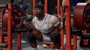 Russel Orhii 3-Rep Squat PR 705 pounds December 2022