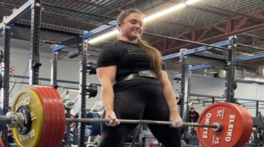 Amanda Lawrence 573 Pounds Deadlift March 2023