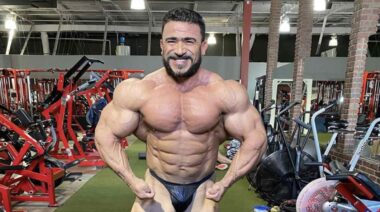 Kamal Elgargni Physique Posing Upper Body