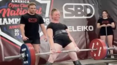 Natalie Richards Deadlift AMP Classic Open Nationals 2023