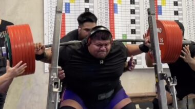 Pablo Olivares 881.8 Pound Squat PR May 2023