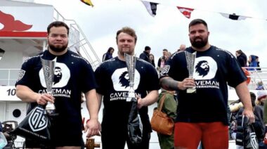 2023 Strongest Man in Iceland podium