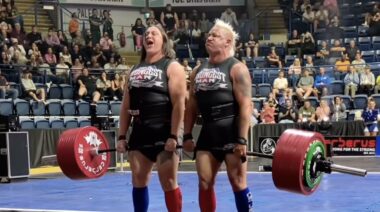 Izzy Tait, Sam Taylor Tandem Deadlift Record May 2023