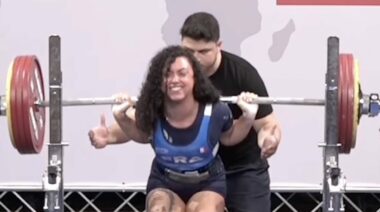 Prescillia Bavoil Squat World Record 466 Pounds